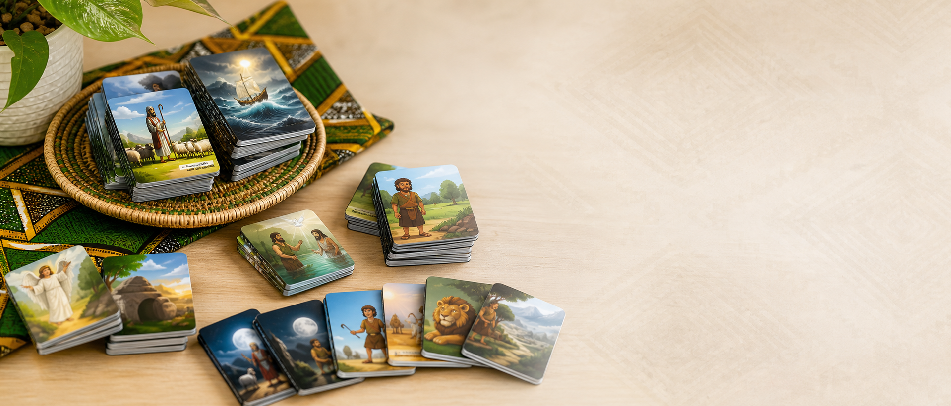 Wallet-size gospel tract collection